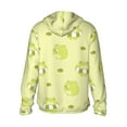 thumbnail image 2 of Picia Cute Frog3 Women's Men's UPF 50+ Sun Protection Hoodie Shirt Long Sleeve SPF Fishing Outdoor UV Hiking Lightweight Shirts-XX-Large, 2 of 9