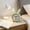 Green-GN, variant on MMJ Small Alarm Clock Battery Operated Compact for Bedroom Home Office 6.9x4.9x1.9in