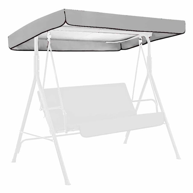 Cubión de Dosel para Columpio, Tienda de Campaña para que Silla de Exterior para Columpio de 2 Plazas, Protecio Solar Contra Rayos Nocivos, Protección contra la