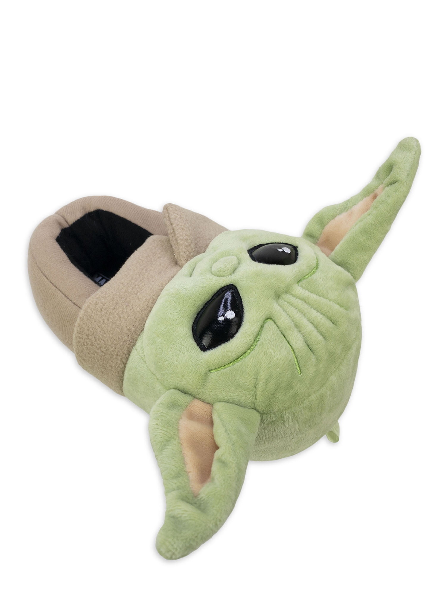 Star Wars Plush Fuzzy Yoda Character Slippers Toddler Youth Boys Sizes NEW CUTE 