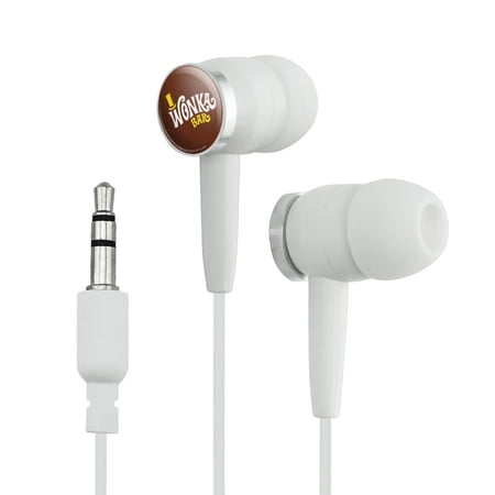 Willy Wonka and the Chocolate Factory Wonka Bar Logo Novelty In-Ear Earbud Headphones price history on PriceWatchPro