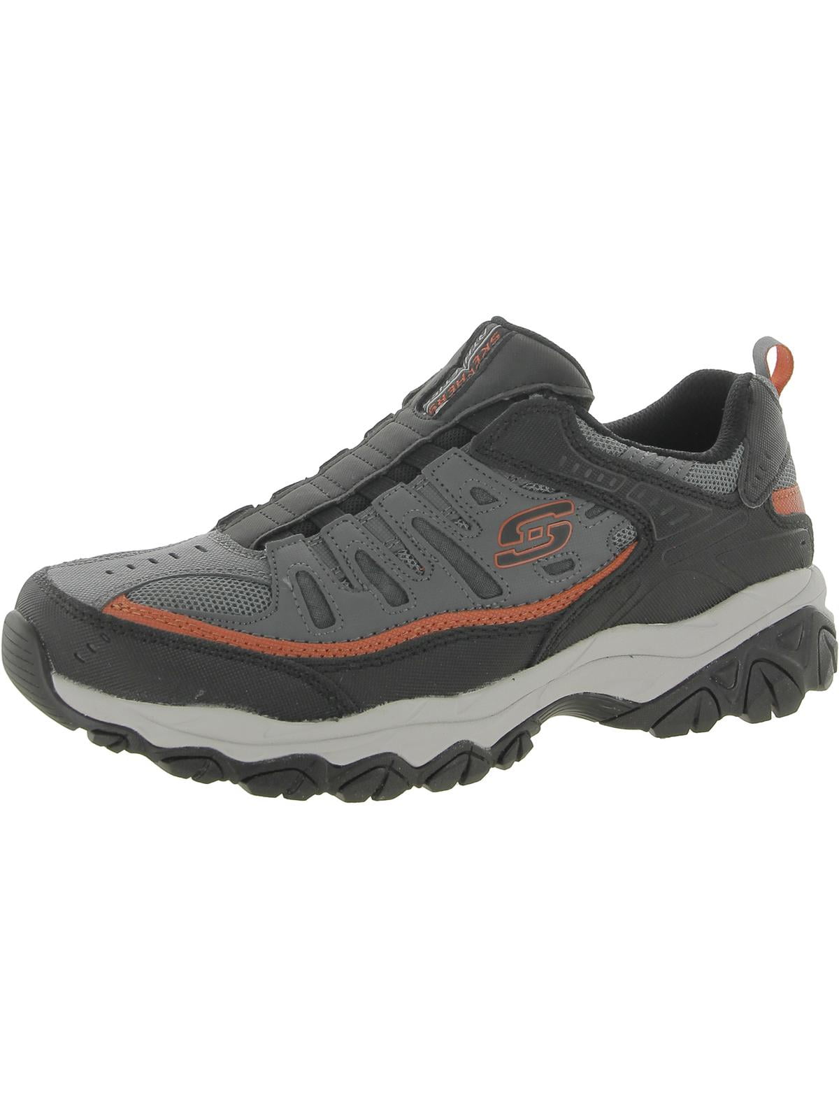 Skechers Men 11W Shoes Hiking 237067 GYOR Vigor 2.0 Nanobet Oxford Gray Orange‎ Skechers Men main image 2