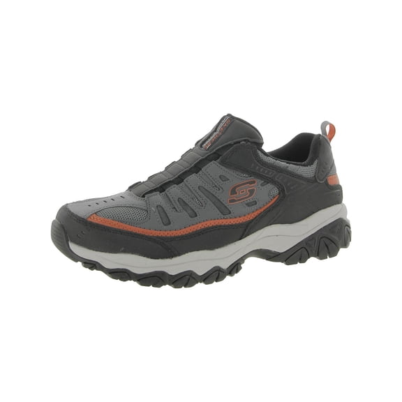 Skechers Afterburn Wonted Memory Fit Mens Slip on Shoes, Sporty Trainer Sneakers