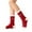 504_Red3, variant on Christmas Day Winter Socks for Women Fall Fashion Must Haves Fuzzy Toe Warmers Cotton Crew Girls Socks Red2