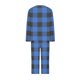 thumbnail image 5 of Puntoco Conjunto de capris de manga larga a cuadros con cuello redondo de dos piezas para mujer Puntoco Puntoco-743, 5 of 5