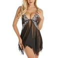 thumbnail image 2 of Gvmfive Women Plus Size Sexy Lingerie Lace Nightdress G Srting Babydoll Sleepwear, 2 of 4