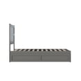 thumbnail image 5 of AFI NoHo 14" Twin Wood Platform Bed Frame with Twin Trundle, Grey, 5 of 7