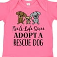 thumbnail image 4 of Inktastic Adopt a Rescue Dog Pet Boys or Girls Baby Bodysuit, 4 of 5