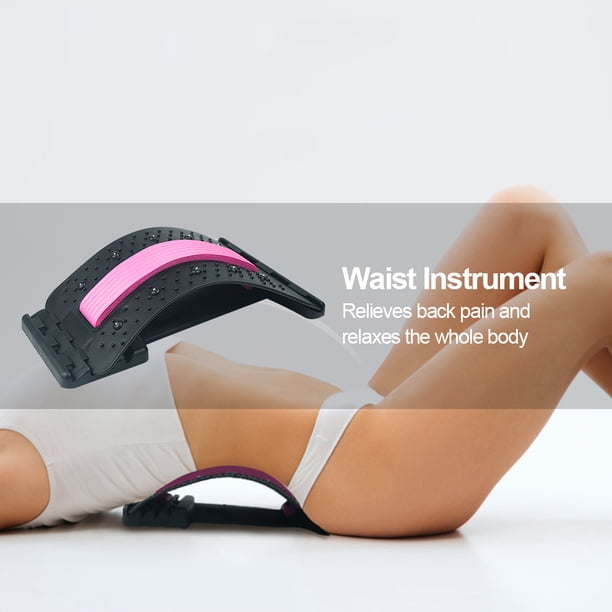 Camilla de espalda, herramientas de masaje Lumbar elástico, relajación muscular para hombres y mujeres, regalo Likrtyny Para Estrenar