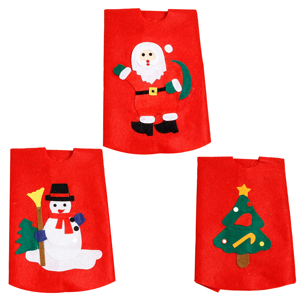 NUZYZ Christmas Tree Floor Mat Santa Snowman Ground Cover Apron Party