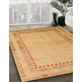 thumbnail image 2 of Ahgly Company Indoor Rectangle Abstract Orange Abstract Area Rugs, 8' x 12', 2 of 6