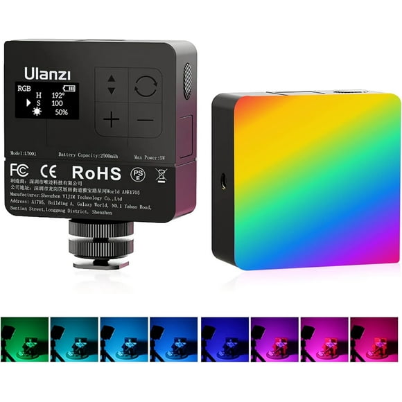 Cámara LED recargable RGB Video Light ULANZI VL49 Pro