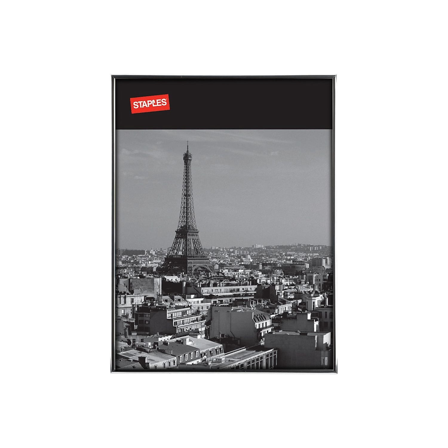 Staples Aluminum Poster Frame Black 18" x 24" 2/Pack 20194/53118VS
