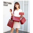 thumbnail image 3 of CJSHOPPE WOMENS HANDBAG SHOULDER BAG LARGE CAPACITY ALIGATOR DESIN 6PCS IN ONE SET., 3 of 4