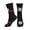 2 Black-2, variant on Men's Mexico-Flag-Map Novelty Athletic Socks Women's Digital Printing Funky Patterned Crew Socks