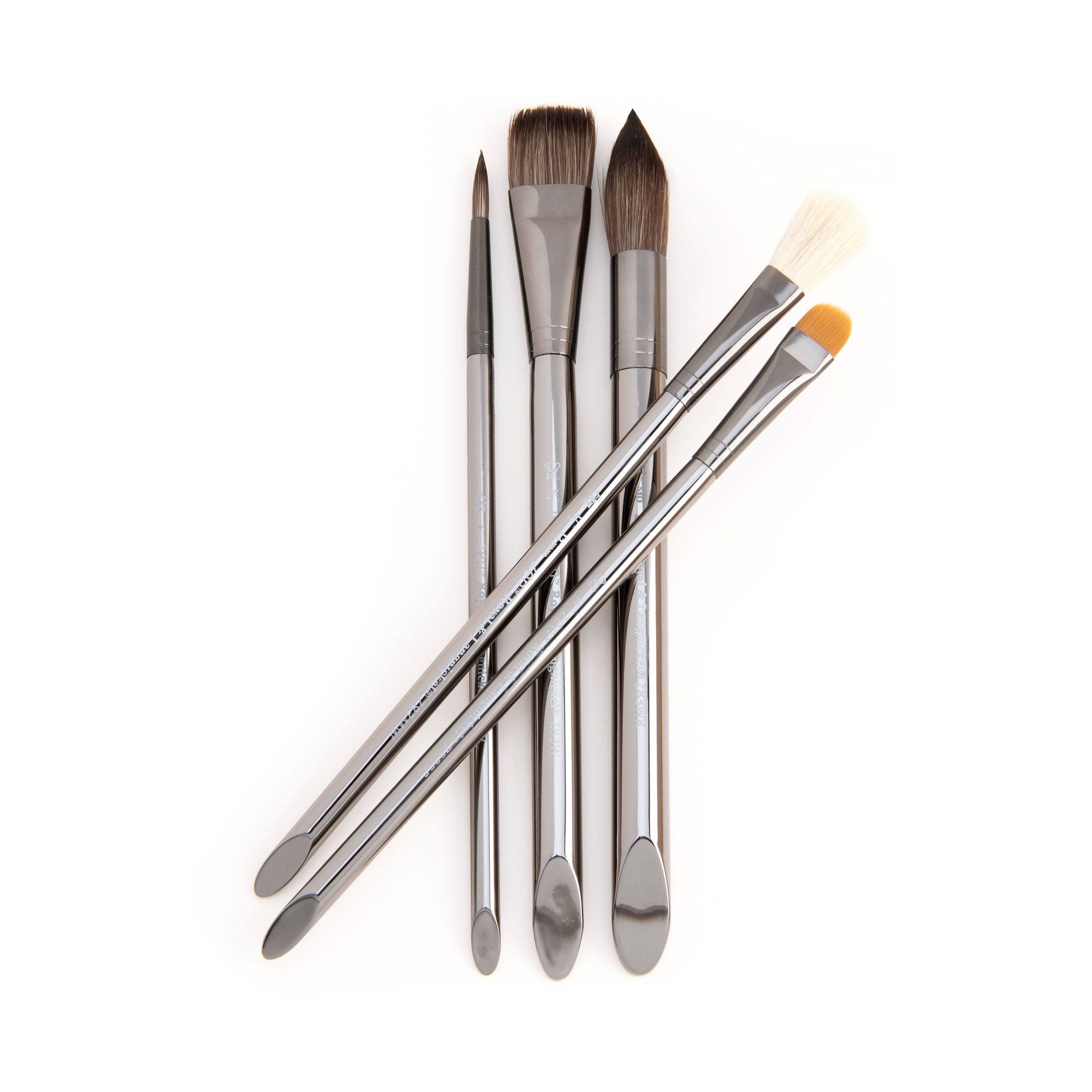 Royal & Langnickel - ZEN 83 Series 5pc Watercolor Artist Paint Brush Pack -  Wash Variety 