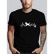 thumbnail image 1 of Men's Casual Fashion T-Shirt with Dog & Paw Print Heartbeat Design - Crew Neck, Short Sleeve, Machine Washable - Ideal for Casual Attire, Everyday Apparel|Crew Neck Shirt|Stretchy Fabric, 1 of 6