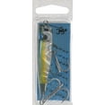 thumbnail image 3 of Kaku Premium Small Popper Fishing Lure, Blue and Yellow, Saltwater Hard Bait, 3 of 3