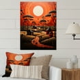 thumbnail image 2 of Designart "African Tribal flow XIII" African Tribes Metal Wall Decor, 2 of 5