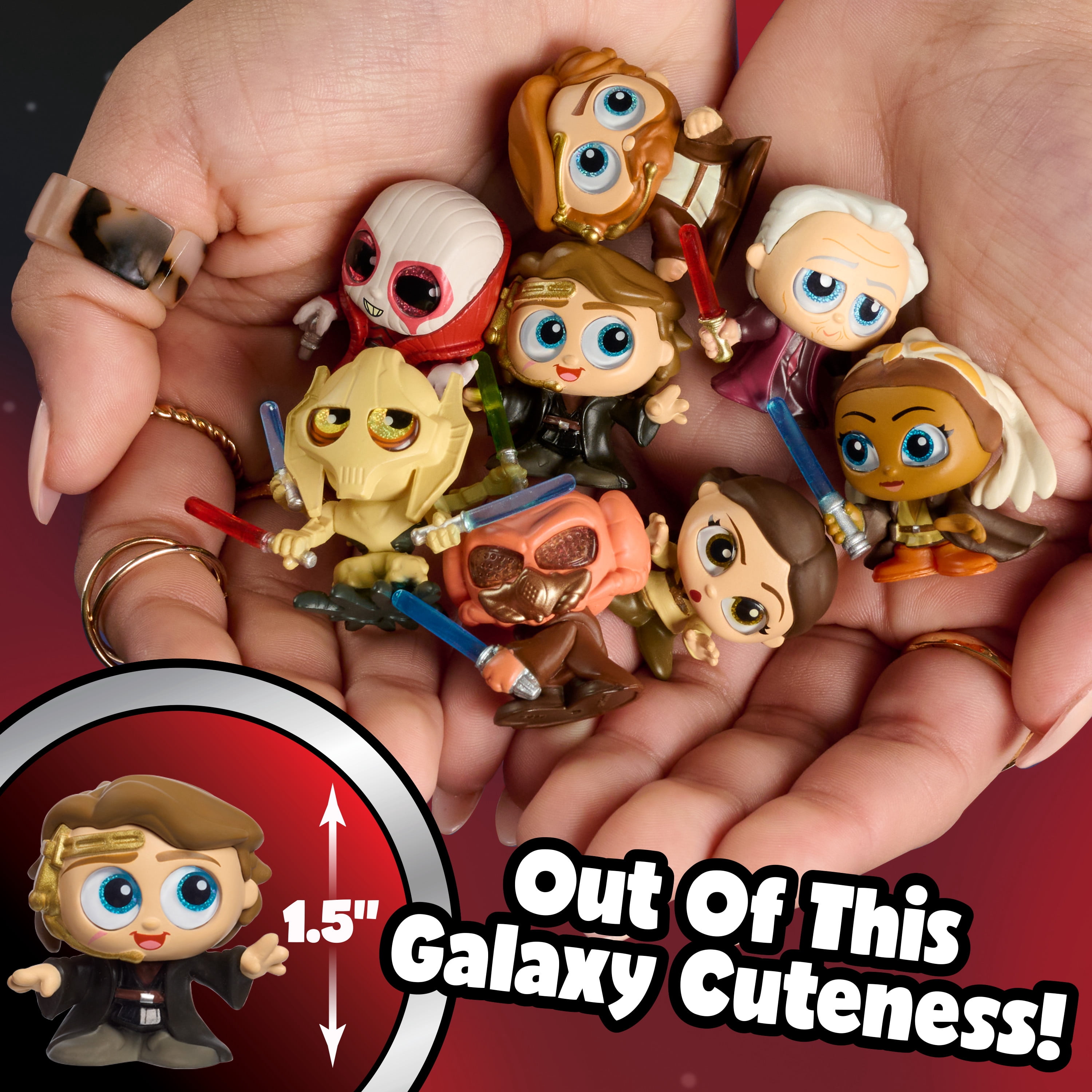Star Wars Doorables Revenge of the Sith Collector Peek, 1.5 inch Toy for Boys and Girls Ages 5 and Up