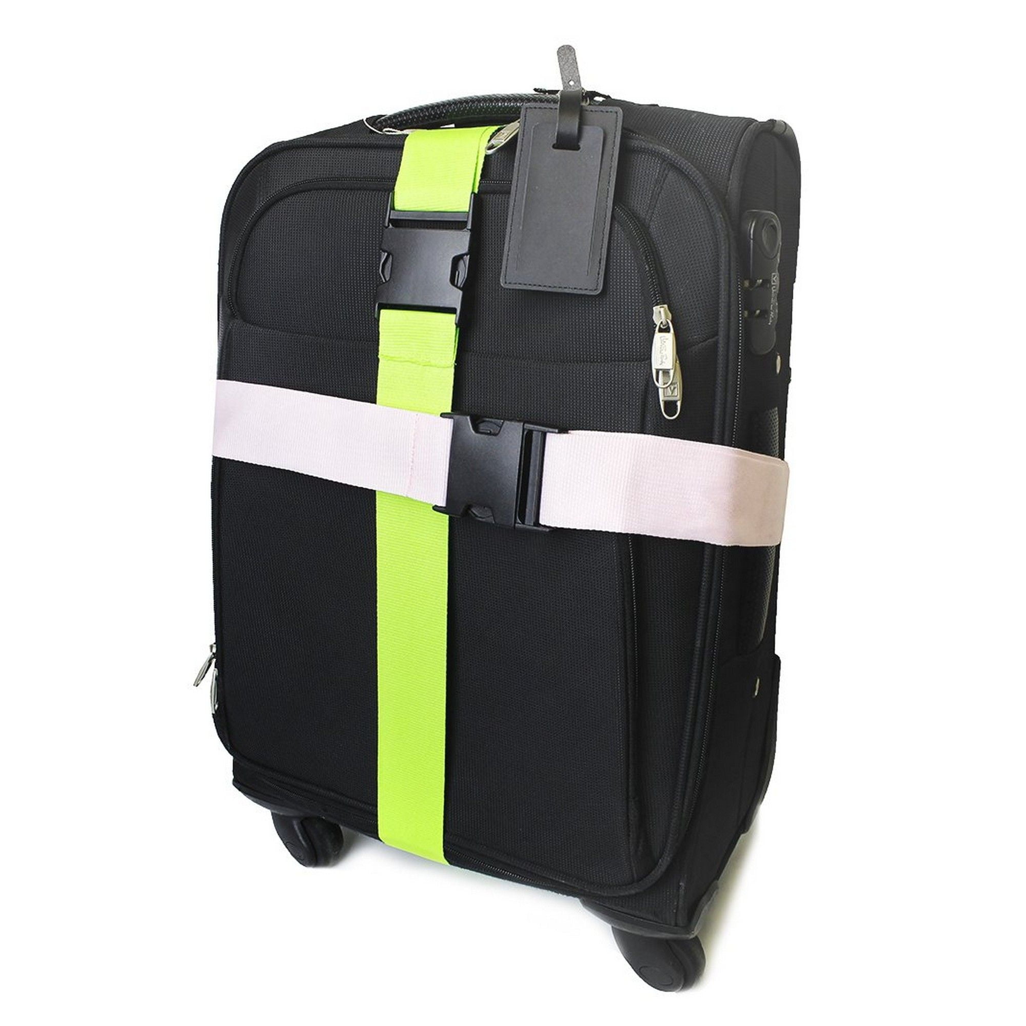 Set of 2 Foiled Again Luggage Tags Suitcase Labels Bag Travel Accessories