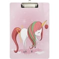 thumbnail image 2 of FMSHPON Cute Christmas Unicorn Clipboard Hardboard Wood Nursing Clip Board and Pull for Standard A4 Letter 13x9 inches, 2 of 8