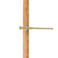 thumbnail image 1 of Allied Brass MD-23-SBR Modern Pullout Garment Rod, 10-Inch, Satin Brass, 1 of 1