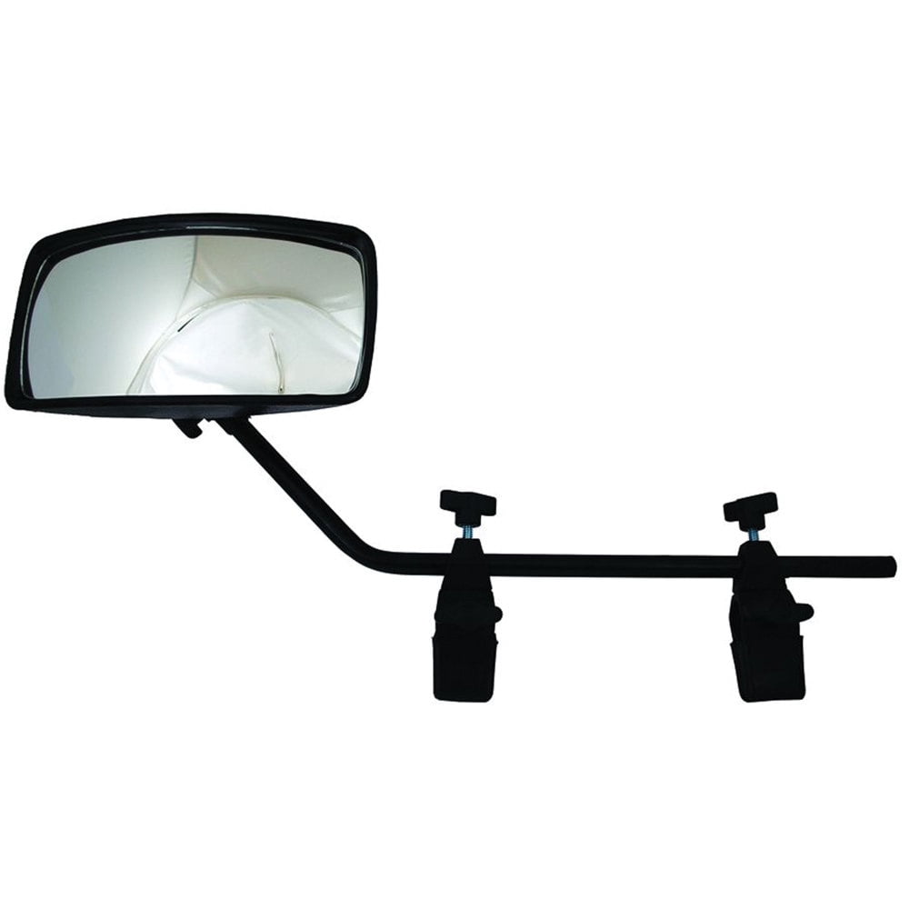 Universal Rearview Vision 180° Cup mount Black Mirror Head for Marine-Boat-Ski 
