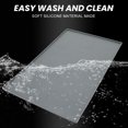 thumbnail image 4 of Silicone Dog Mat For Food And Water Feeding Mats With Residue Collection Pocket Waterproof Dog Cat Bowl Mat Pattern Waterproof Slip Resistance Small, 4 of 8