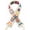White Flower 1, variant on Purse Straps Replacement Crossbody Straps, 2" Wide Adjustable Bag Strap Crossbody,Thick Handbag Straps