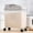 Khaki, variant on 20L Airtight Rice Storage Container with Wheels, Large Food Grain Storage Bin, BPA‑Free Moisture‑Proof Rice Flour Cereal Dispenser for Kitchen Pantry