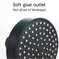 thumbnail image 4 of Adjustable 4 Inch High Pressure Shower Head with Removable Water Restrictor, 4 of 9