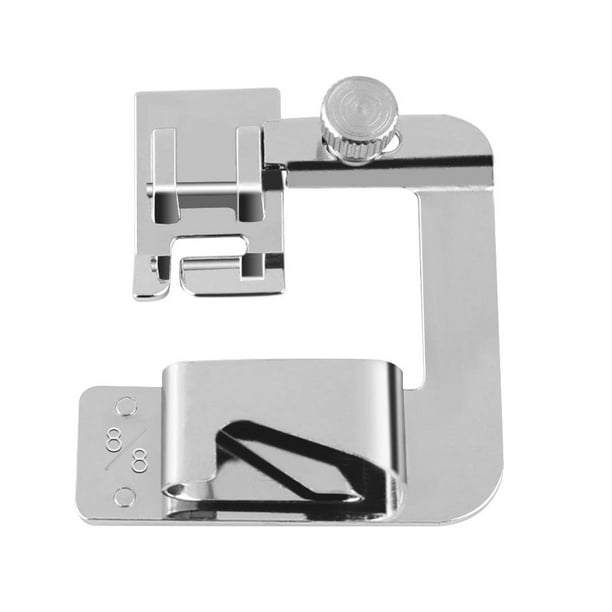 Prensatelas para Máquina Coser Doméstica Multifuncional Pies Dobladillo Enrollado (8/8)