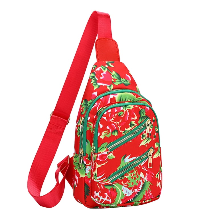 Water Resistant Nylon Sling Bag with Adjustable Strap and Multiple Pockets Amazon.com | Inateck Sling Bag X, Multi-pocket Crossbody  main image 2