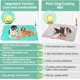thumbnail image 2 of Upgraded Dog Self Cooling Mat Ice Silk Chill Pads for Small Medium Large Dogs Summer Reusable Pet Training Pad Absorbent Non Slip Mat for Kennels, Crates & Beds,X Large 28IN x 47IN, 2 of 5