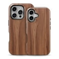 thumbnail image 2 of DesignSkinz Scratch-Resistant Hard Slim Case Compatible with iPhone 12 (Compatible with MagSafe) - Smooth-Grained Wooden Plank, 2 of 9
