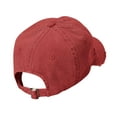 thumbnail image 3 of District Adult Unisex Regular Plain Cap Dashing Red One Size Fits All, 3 of 3