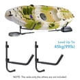 thumbnail image 3 of Kayak Wall Mount Kayak Paddle Storage Rack 90 Rotatable Kayak Hanger Folding Kayak Wall Mount Bracket, 3 of 7
