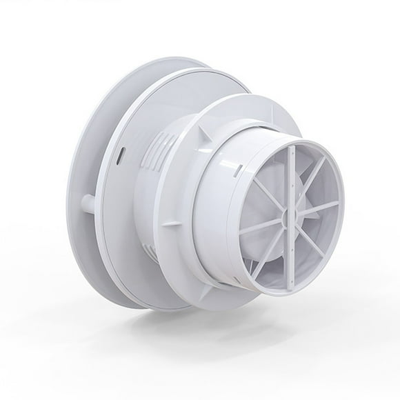 Eigraketly Ventilador de escape Cocina Baño Inodoro Ventilador de aire Mejora de bajo ruido Extractor de ventilación de ventilación de plástico con Herramientas eléctricas Eigraketly TO001499-01B