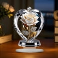 thumbnail image 7 of Mother's Day Rose Acrylic Desktop Ornament, Elegant Floral Decor, Perfect Holiday Gift for Mom's Home Office, 7 of 7