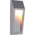 thumbnail image 5 of Z9302-BAO-LED Craftmade Lighting Wedge - 7.5W 1 LED Small Outdoor Pocket Wall Lantern in Modern Style - 4.5 inches wide by 11 inches high-Brushed, 5 of 6