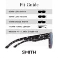 thumbnail image 3 of Smith Lowdown XL 2 Sunglasses (Matte Black Marble / Chromapop Polarized Violet Mirror), 3 of 6