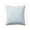 Blue, variant on Fringe Trimmed Outdoor Pillow, 18"x18" Light Blue Outdoor Pillow with Beige Fringe, Water & Stain Resistant Decor Cushion