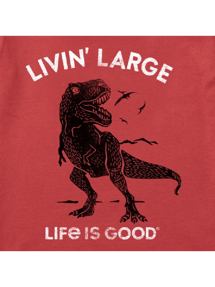 USA LIG Americana Red Toddlers Crusher Tee Life is Good