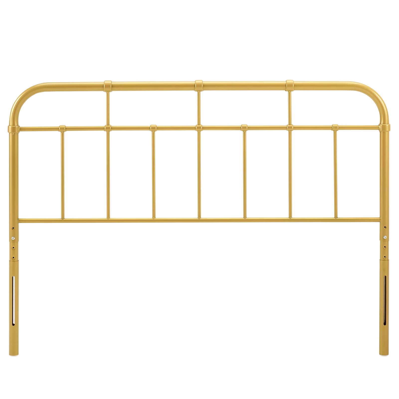 Headboard, Twin Size, Metal, Gold, Modern Contemporary Urban Design, Bedroom Master Guest Suite