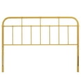 thumbnail image 3 of Headboard, Twin Size, Metal, Gold, Modern Contemporary Urban Design, Bedroom Master Guest Suite, 3 of 6