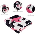 thumbnail image 4 of Cow Print Blanket Soft Cozy Lightweight Throw Blanket for Couch Sofa Bed Living Room Home Decor for Boys Girls Kids Adults Gift 50x60 inch, 4 of 7