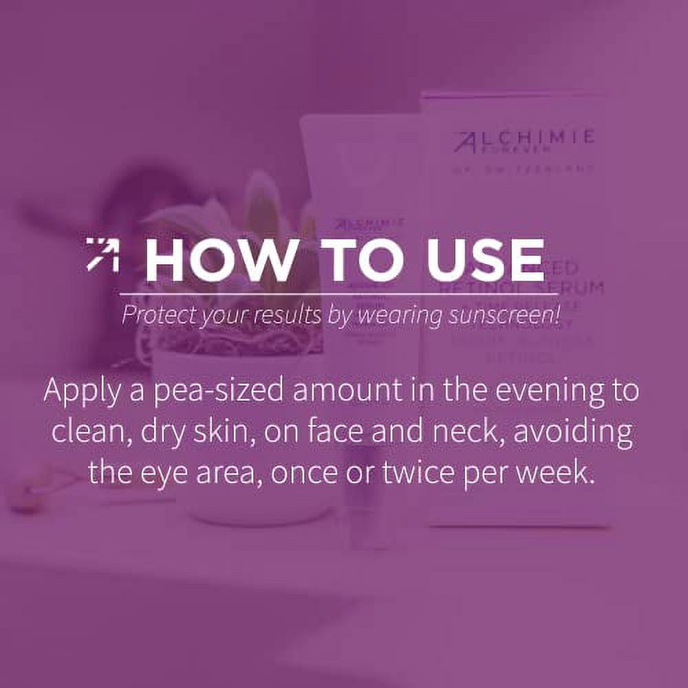 Alchimie Forever Advanced Retinol Serum + Time Release Technology 1oz