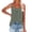 Mint Green, variant on Tank Tops for Women Tank Top Adjustable Spaghetti Strap Camisole Scoop Neck Sleeveless Top S 3Xl Tank Tops
