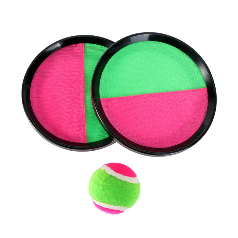 Nuolux Ball Paddle Game Toss Catch Sticky Racket Set Suction Tennis Cup Throw Balls Kids Games Catcher Outdoor Lawn Toys Beach